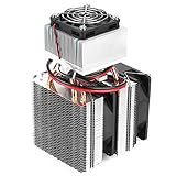 【SPEZIELLE VIERROHR-WÄRMEABGABE】Kühl-Diy-Kits verwenden das 12715-Kühlmodul, das einen guten Wärmeableitungseffekt und eine schnelle Wärmeableitung hat. Durch die spezielle Vierrohr-Wärmeableitung (das Rohr ist mit Kältemittel bestückt) ist die Wärmeableitung effizienter. Die Festkörper-Wärmeableitungsform, die Halbleitertechnologie und elektronische Montagetechnologie kombiniert, wird übernommen und die Leistung ist stabiler.