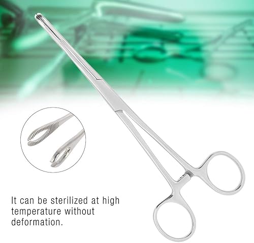 Miniatura 2 de Alicates profesionales de acero inoxidable 316L para oreja, labio, ombligo, nariz, lengua, tabique, pinza de esponja