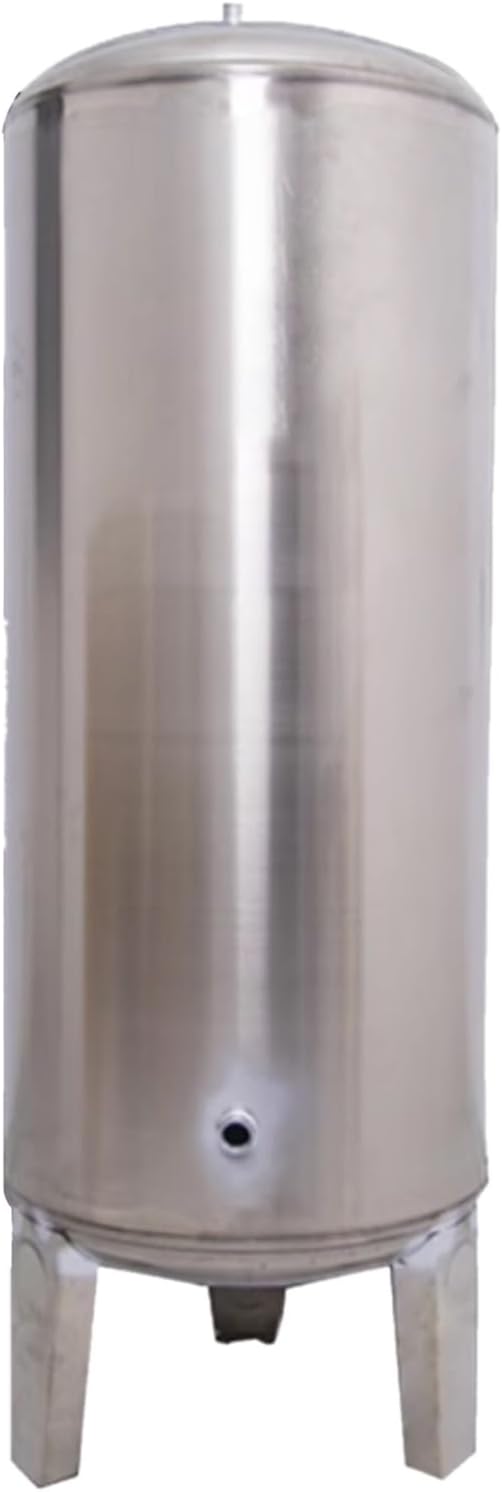 Vertical Stainless Steel Pressure Tank - Automatic Water Booster Pump, Thickened Storage for Kitchen/Shower/Toilet, 16/26/42/53/66/79 Gal (200L/52.8Gal)