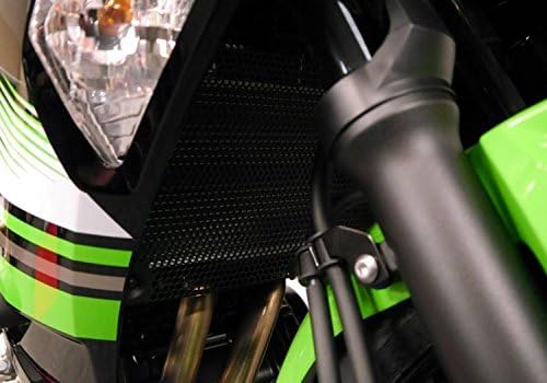 Evotech Performance Radiator Guard compatible for Kawasaki Z650 models & Ninja 650 Models. Check Years. PRN013655