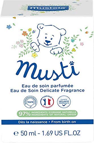 Mustela Musti - Baby Plant-Based Perfume & Cologne Spray - Delicate Fragrance For Boys & Girls - With Chamomile & Honey Extracts - Alcohol Free - 1.69 Fl. Oz. #TOP1