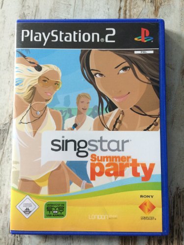 SingStar Summer Party import allemand jeu PS2 ambiance estivale
