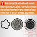 JEUCLEL E Wheel Locking Nut Key Compatible with Audi Series, (Socket OD 27mm - ID 25mm), Wheel Lock Nut Socket Adapter, Wheel Anti-Theft Lug Nut Removal Tool, Anti-Theft Screw Remover