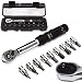 Bicycle Bike Torque Wrench, DRILLPRO 1/4-Inch Bicycle Bike Torque Wrench Socket Set Kit Allen Key Tool 2~14NM
