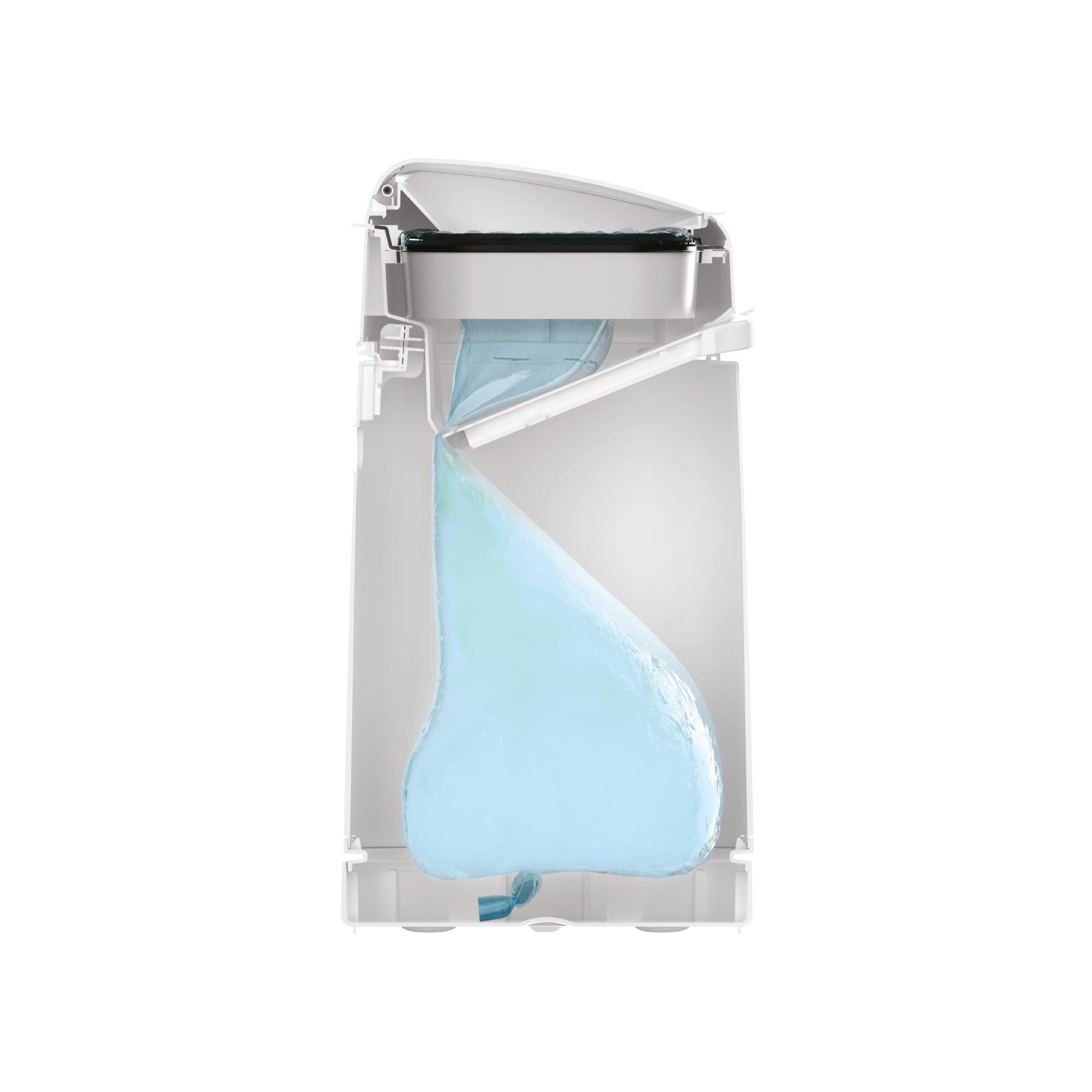 LitterLocker Refill bags| by the makers of Litter Genie| 4-Pack, 48 total ft or up to 8 Months of Supply | Made in Canada | Square Refills Compatible with LitterLocker & Litter Genie Pails - 5