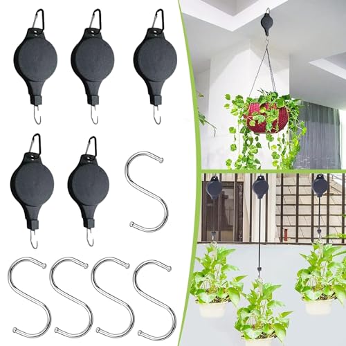 5 Pack Plant Hook Pulley