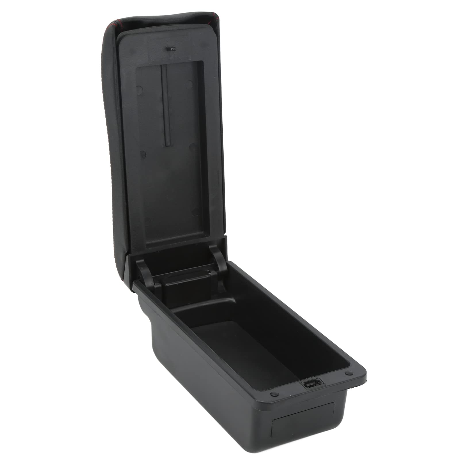 Pssopp Organizer per Console Centrale Auto, Scatola Bracciolo in ABS con Interruttore Magnetico, Grande capacità di Stoccaggio e Supporto per Il Braccio, Tocco Morbido per Conducenti Swift 2005 2021