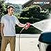 AURORA CAR Short Pressure Washer Gun 5000PSI，High Pressure Washer Gun with 5 Spray Nozzle Tips, 3/8