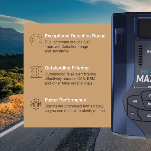 Image of Escort MAX 360 MKII Radar and Laser Detector & Escort M2 Smart Dash Cam Bundle - 1080P Full HD Video, Extreme Range, False-Alert Filtering, WiFi, GPS Based, Apple CarPlay and Android Auto Compatible