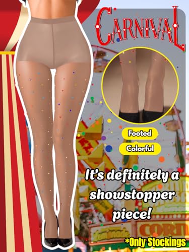 Colorful Rhinestone Sparkly Tights,Sexy Sheer Pantyhose For Women,Glitter Stockings Club Rave Festival Concert4