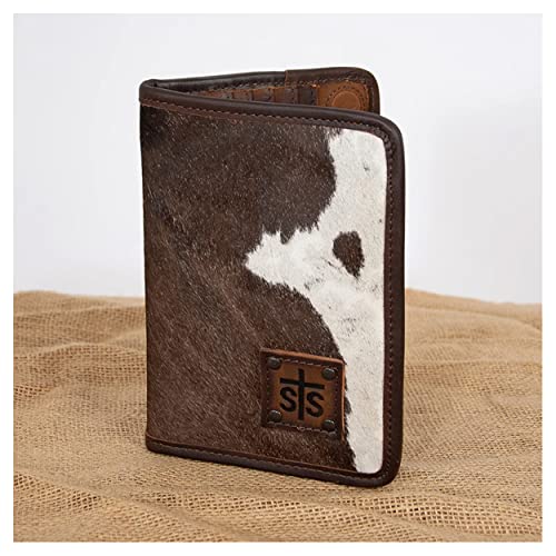 STS Ranchwear Women's Magnetic Wallet/Travel/Passport Case, Cowhide3