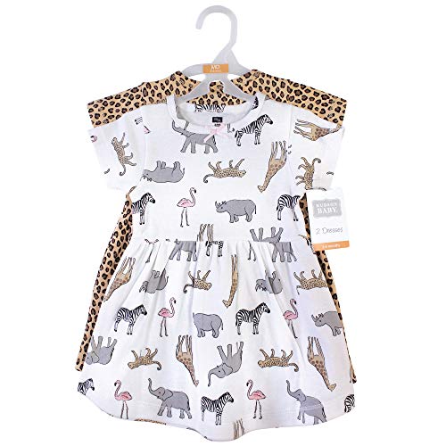 Image of Hudson Baby Girl's Cotton Dresses