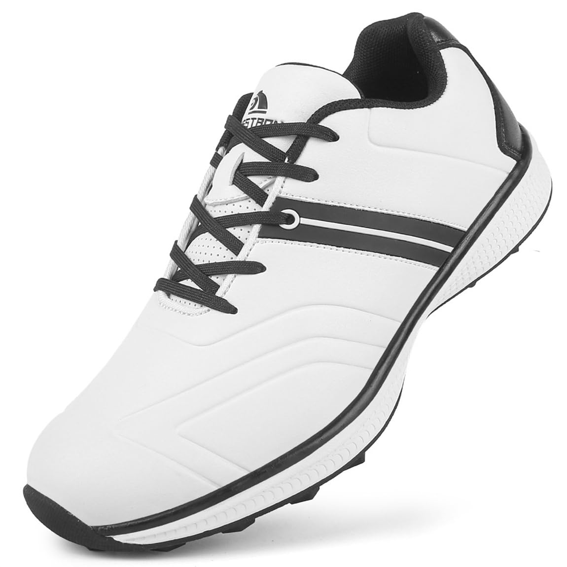 Zapatillas De Golf De Moda para Damas Zapatos Antideslizantes para Caminar con Cordones para Golfistas Flexibles Entrenadores Deportivos De Atletismo Flexibles
