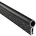 Trim-Lok Trim Seal with Top Bulb ? Fits 1/16? Edge, 7/16? Bulb Seal Diameter, 25? Length ? PVC Plastic Trim with EPDM Rubber Seal, Easy to Install for Cars, Boats, RVs, Trucks, and Home Applications