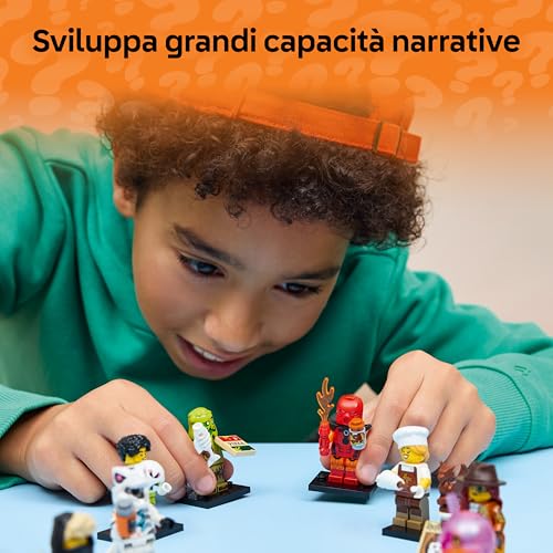 Minifigures Serie 29 - Scatola a Sorpresa - Giocattolo con 1 di 12 Personaggi da Collezione tra cui: Portiere di Calcio ed Elfo Unicorno - Idea Regalo per Bambini e Bambine da 6 Anni - 71052 - Lego - Immagine 4