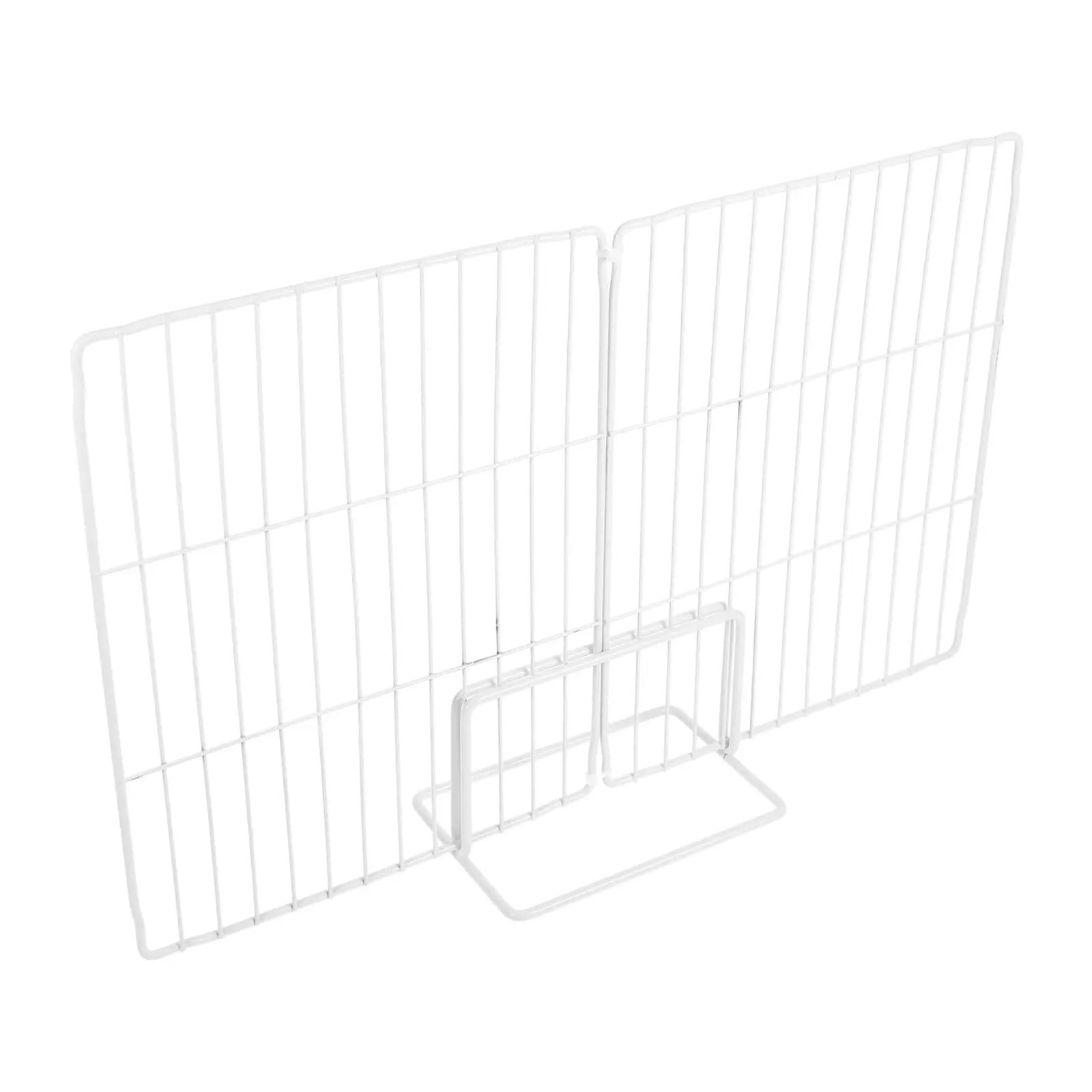 Separador para cajones del congelador Tablero de división hierro ajustable con divisor estante alambre for congelador for una fácil organización en refrigeradores