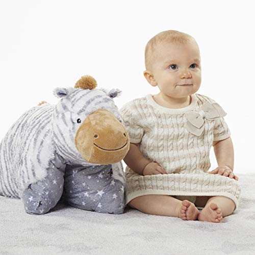 Pillow Pets Naturally Comfy Zebra Stuffed Animal Plush Toy #TOP2
