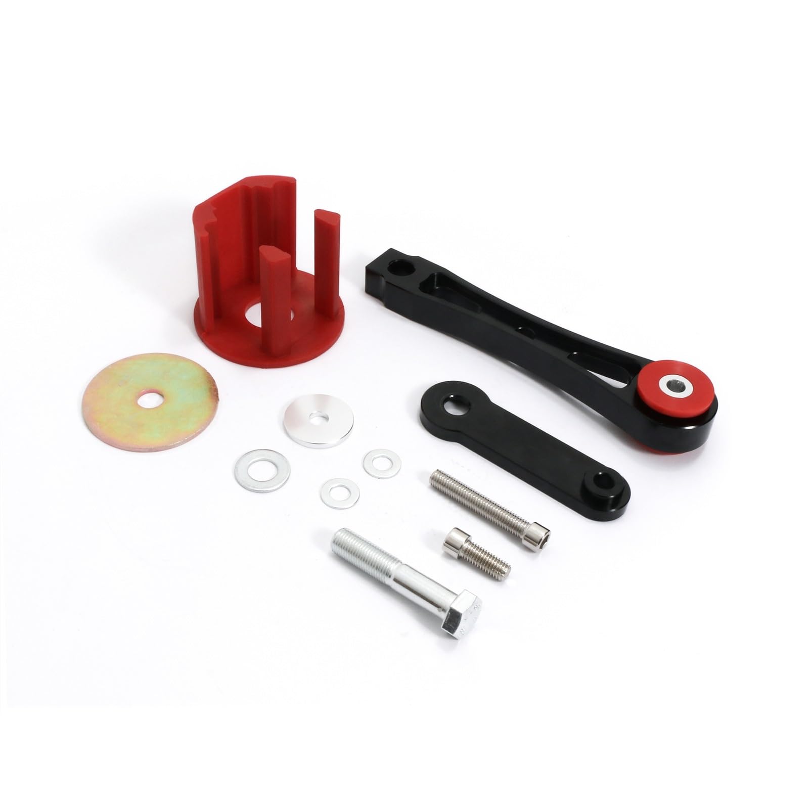 Assdwqdq 1 Set Engine Mount Right Side Fit For Vw Golf Gti Jetta Mk5 Mk6 2.0T Car Engine Mount Dog Bone Pendulum +Insert Bushing(1 Set)