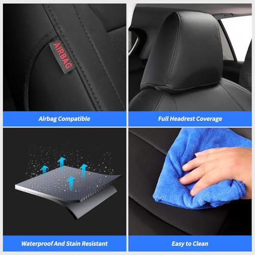 Image of coverdream Seat Covers Fit for Toyota 2026 RAV4 Hybrid(Woodland /Limited)