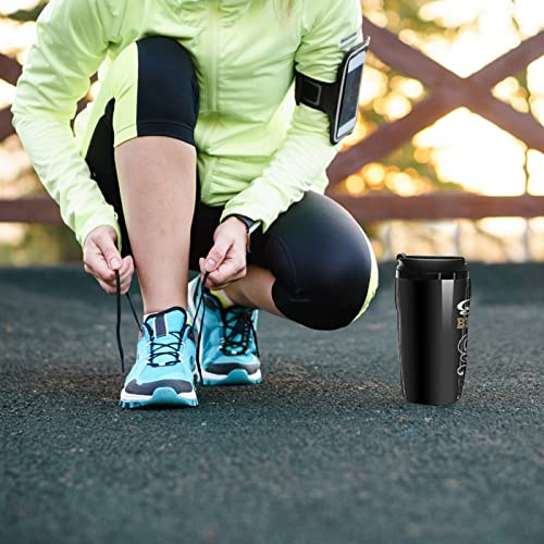 My Heart Belongs To Black Gold Reusable Plastic Insulated Cup Double Wall Coffee Mug Fashion Travel Tumblers With Lid 250Ml #TOP5