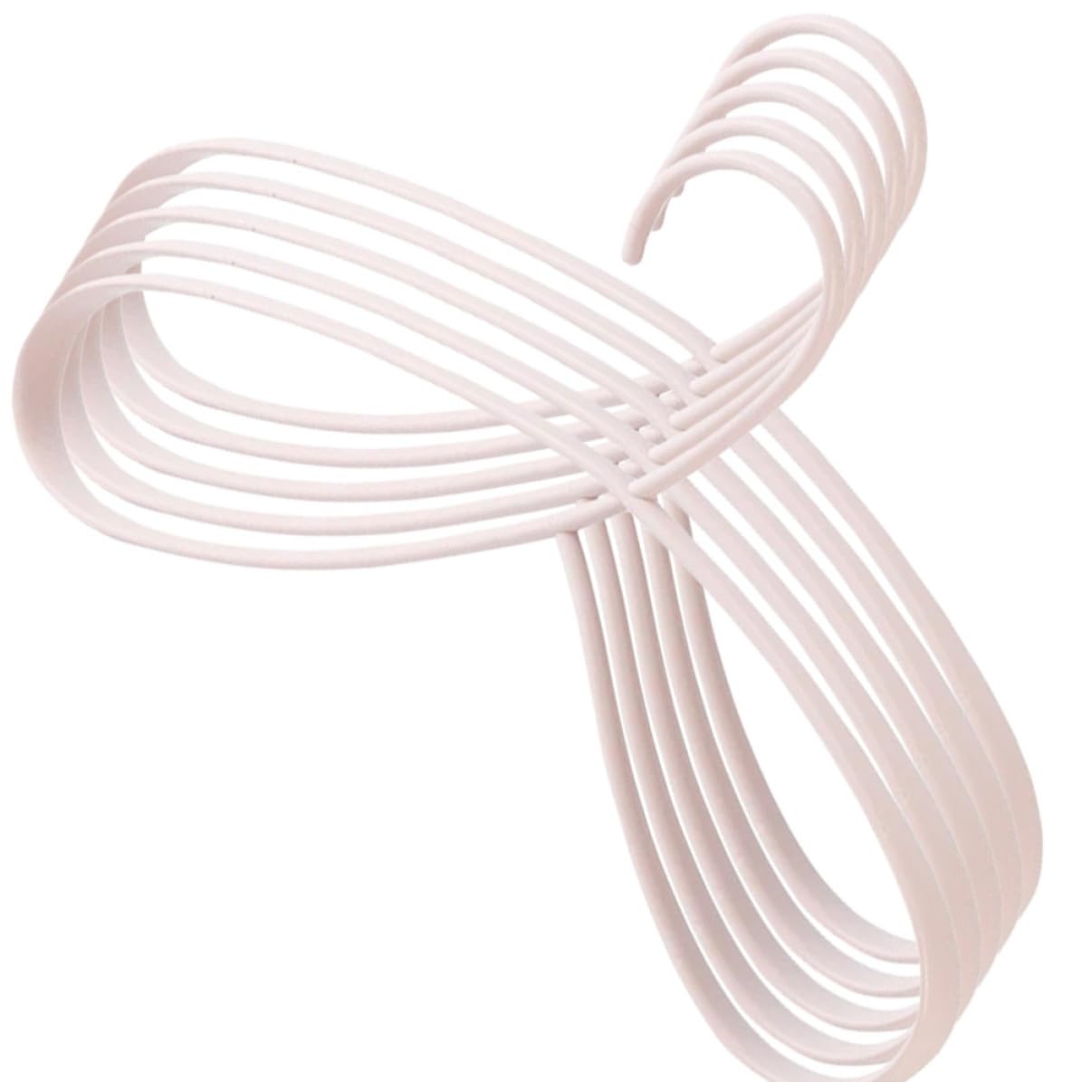 UPKOCH Set 5 Pezzi Grucce in Plastico per Stendere e Asciugare Abiti, Design Moderno Elegante, per Armadio e Uso Interno