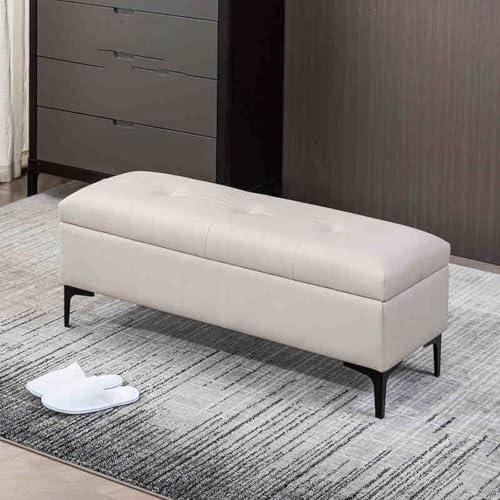 Banc ottoman de rangement peu encombrant solution petit espace - 2