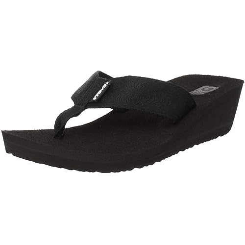 wedge flip flops amazon