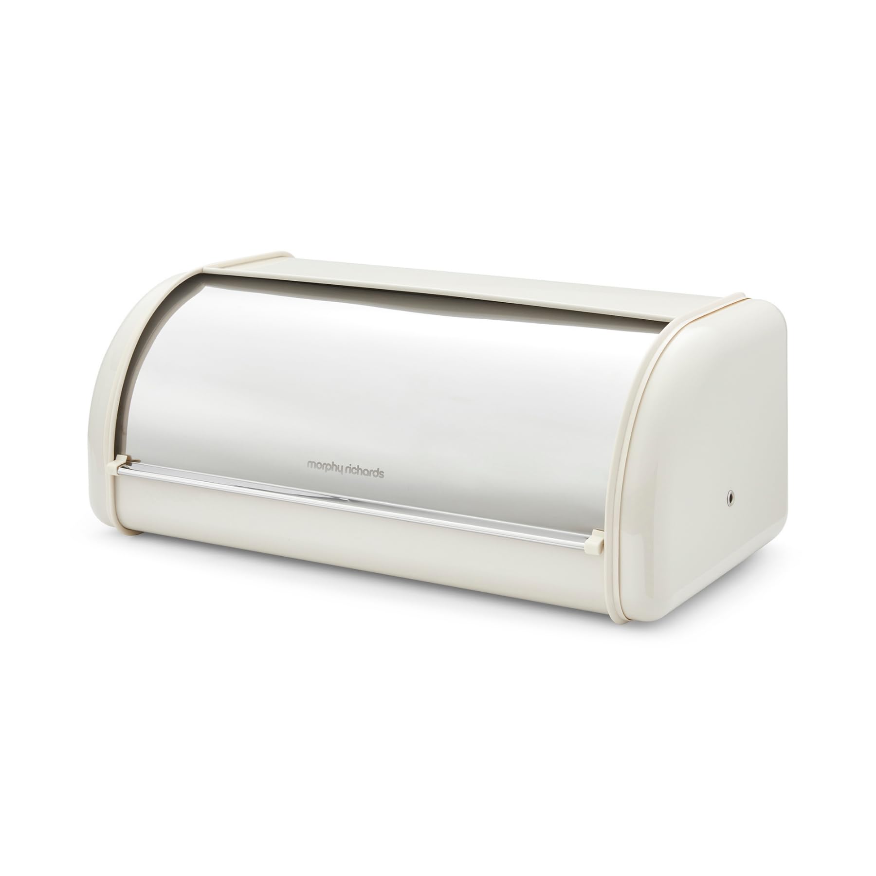 Morphy Richards Morphy Richards Equip Roll Front Bread Bin, 12L, Carbon & Stainless Steel Design Durable and Fresher Bread, Easy Access Lid, Noi