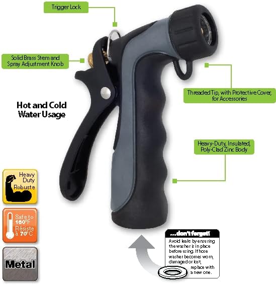 Miniatura 4 de Boquilla de agua caliente Melnor 65144AMZ