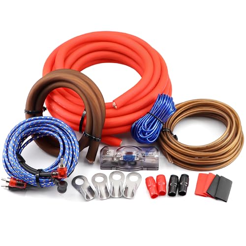 Ruikarhop 0 Gauge amplifier wiring kit