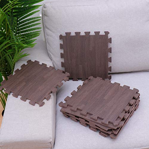 Clispeed 12 peças de tapetes de espuma de EVA para exercícios em equipamentos de ginástica