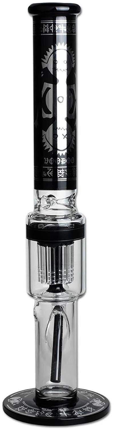 Blaze Voodoo Ice-Bong 480mm Borosilikatglas 10-Arm Perkolator NS 19/14