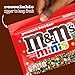 M&M'S MINIS Peanut Butter Colorful Milk Chocolate Football Tailgating NFL Super Bowl Candy, Sharing Size, 8.6 Oz Candy Bag