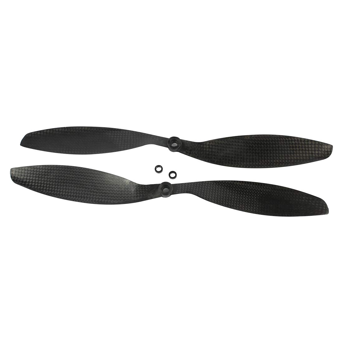 QWinOut 3k Carbon Fiber Propeller Cw CCW 8045 8047 9047 1045 1047 1147 1238 1245 1447 1555 CF Props for RC Quadcopter Hexacopter Multi Rotor UFO (8045, 10 Pairs)