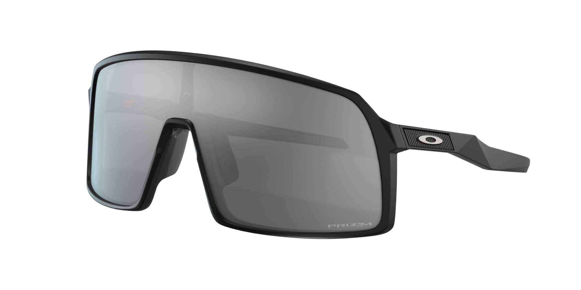 Oakley Men's OO9406 Sutro Rectangular Sunglasses, Matte Black/Prizm Black, 37 mm