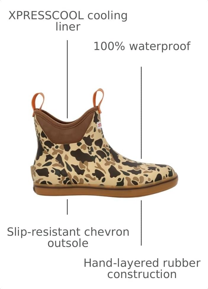 Image of Xtratuf Women's Durable Waterproof Breathable Slip-Resistant Ankle Deck Boots