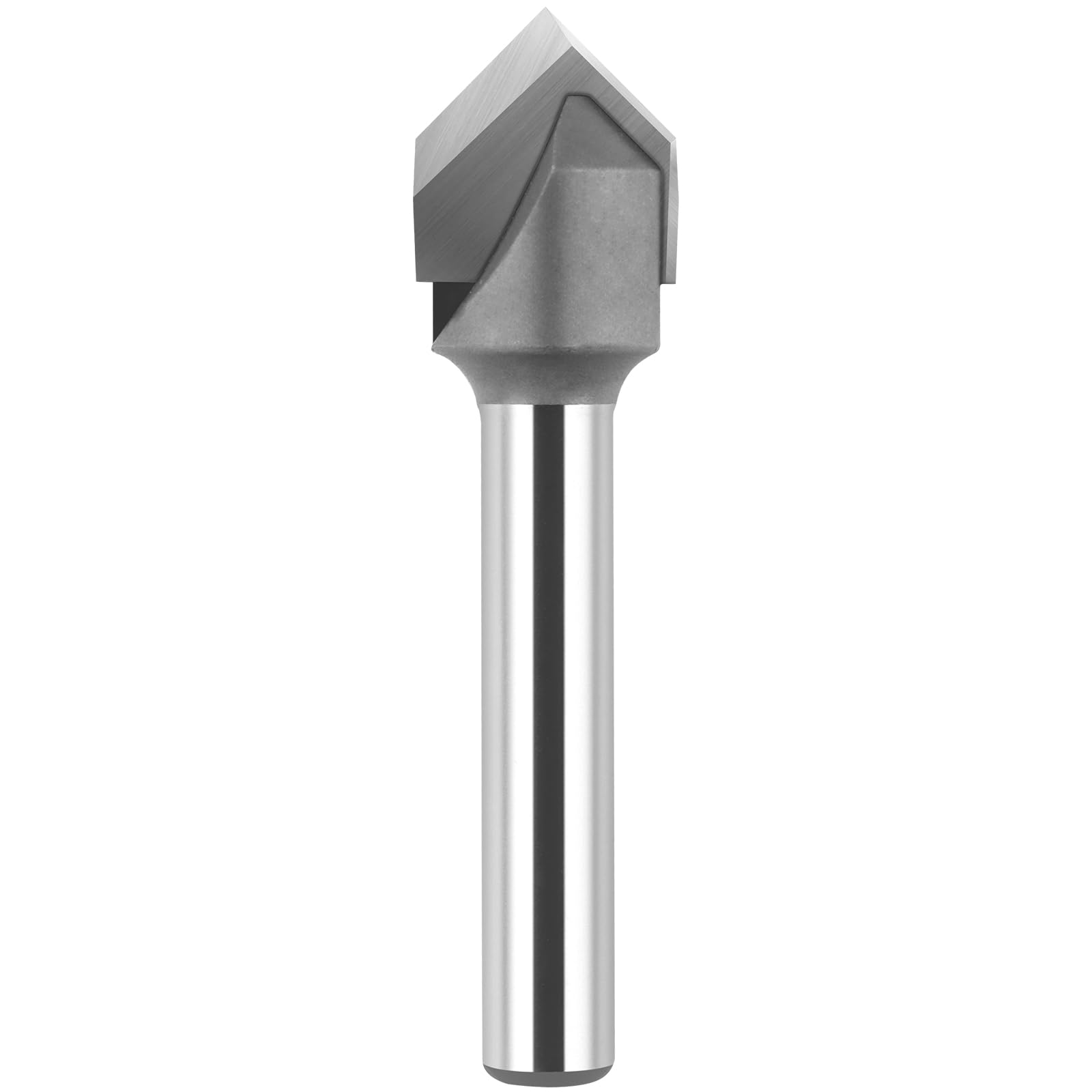 45 Degree V Groove Router Bit - 1/2 Inch Carbide -10