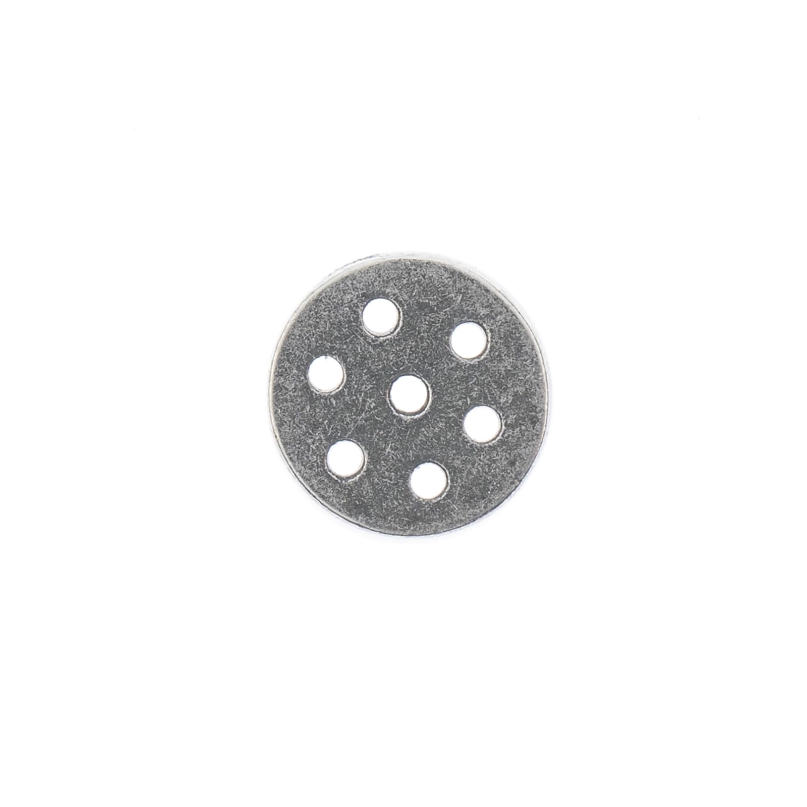 John BeadWickes Fringe Spacer Discs 8mm Antique Pewter (6pcs)