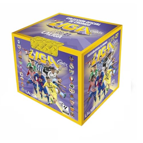 Caja con 50 sobres de LaLiga 26-27