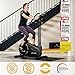 SportPlus Heimtrainer Fahrrad für zuhause, Fitnessbike Training Bike mit 24 Widerstandsstufen & 24 Trainingsprogramme, 10 kg Schwungmasse, bis 150 kg belastbar
