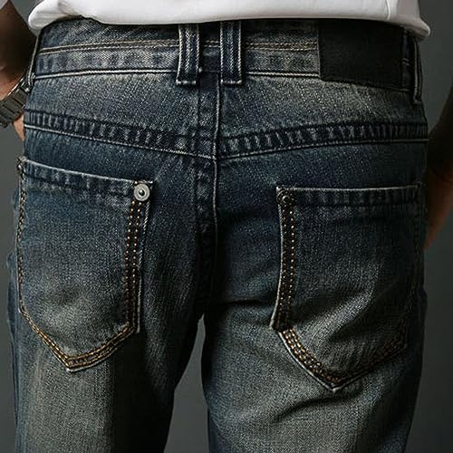 Pantalones Cargo para Hombre Azul Talla 34 miniatura 6