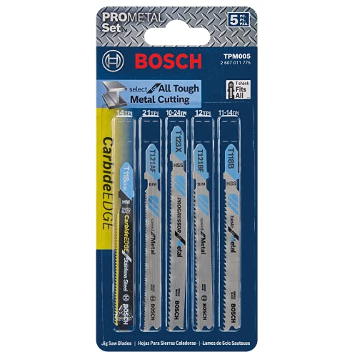 Bosch TPM005 Pro-Metal T-Shank Blade Set