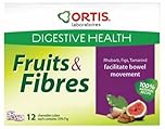 Ortis Ortisan Natural Laxative Fruit and Fibre Cubes - NEW FLAVOUR - RHUBARB/TAMARIND/FIG (12)
