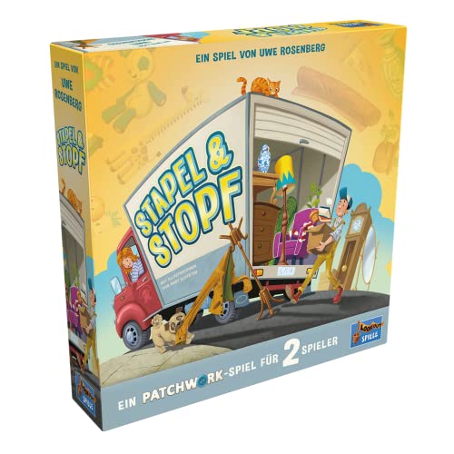 Lookout Spiele LOOD0046 Stapel & Stopf - EIN Patchwork Spiel, Mehrfarbig, bunt Cover