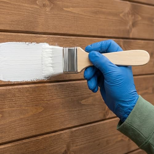 Set de 7 Pinceles Mop para Pintura Acrílica con Cerdas de Cabra Versátiles para Mezclado en Acuarela, Óleo y Pintura de Cuerpo miniatura 7