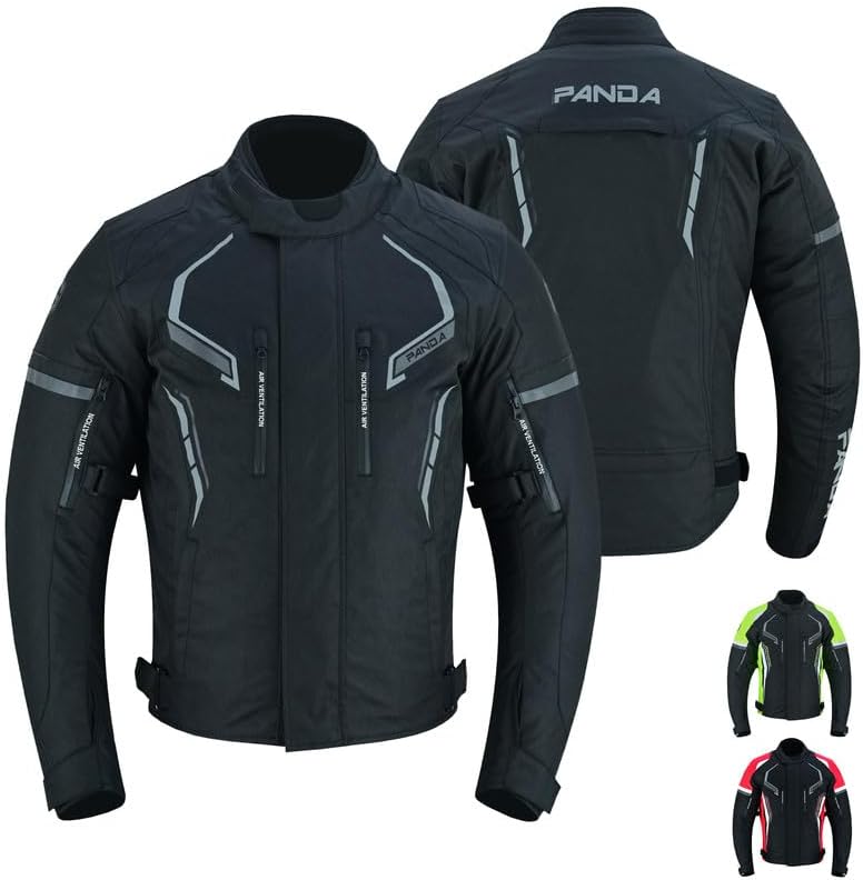 Mens Motorcycle Jacket Hi-Vis Waterproof CE Armored All Season Riding Enduro Dual Sport Cordura Biker Jacket Mens Motorcycle Jacket Hi-Vis Waterproof CE Armored All Season Riding Enduro Dual Sport Cordura Biker Jacket