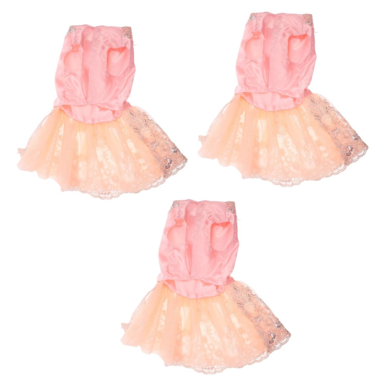 Robe pour chien rose poudré XL vêtement de mariage élégant costume de fête et carnaval