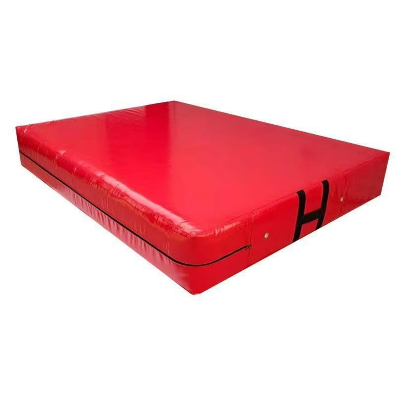 Padded Exercise Mat with Handles Connectable Folding Exercise Mat Thick Portable for Gymnasts, Gymnastics Practice, 200x200x10cm Red|Equipment Mats & Flooring|Sporting Goods-image-12