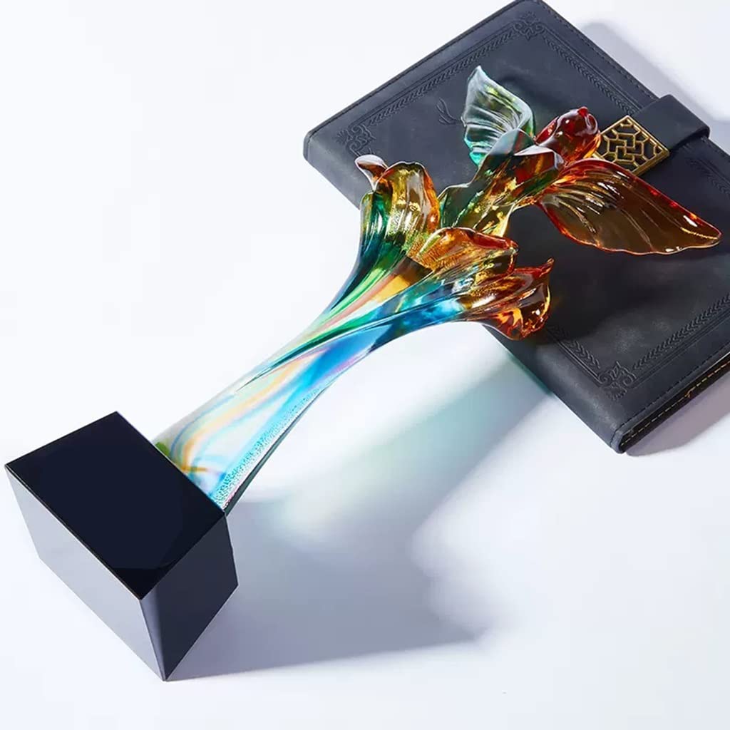 Trofei, medaglie e premi Bellissimo Trofeo In Vetro Creativo Trofeo Del Concorso Per L'innovazione Premi Del Concorso Di Canto Scolastico Regalo Del Trofeo Del Concorso Della Dea Più Bella Della Model