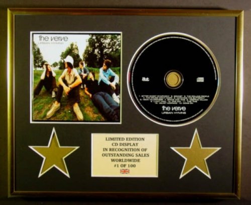 THE VERVE/CD DISPLAY/LIMITED EDITION/COA/URBAN HYMNS